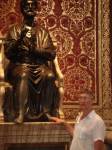 Италия, собор св. Петра, скульптура св. Кирилла